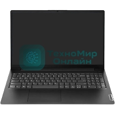 Ноутбук Lenovo V15 G4 AMN/15.6 FHD TN/Ryzen 5 7520U/8Gb/256Gb/No OS/черный