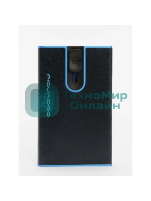 Ремень мужской Piquadro Blue Square CUBOX15B2R/BLU2, синий, натур.кожа