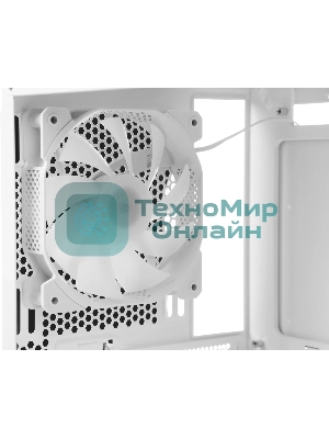 Корпус Formula V Line TimberLine T0 White, ATX, wood+plastic front, TYPE-C*1, USB3.0*2, FRONT 3x120мм FRGB, REAR 1x120мм FRGB