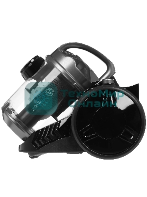 Пылесос BBK BV1503 черный/темно-серый, 320/2000 Вт, уборка сухая, пылесборник контейнер 2.5 л