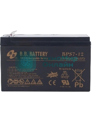 Батарея для ИБП B.B.Battery/BPS 7-12/12V/7Ah