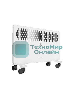 Конвектор Royal Clima REC-FR2000M белый, 2000 Вт, 25 м2, термостат