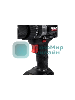 Дрель-шуруповерт Elitech CD 20BL2, 20 В, 4 Ач, 130 Нм, бесщеточный