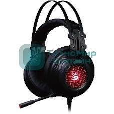 Гарнитура Bloody G525 чёрный, проводная, подсветка