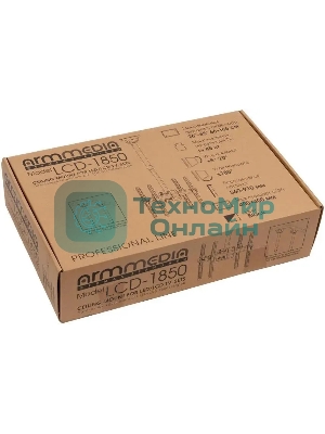 Кронштейн для телевизора Arm Media LCD-1850 черный, 26