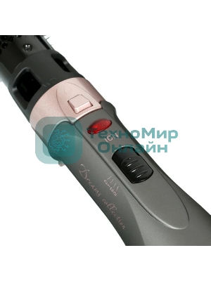 Фен-щётка Polaris PHS 1204i маренго/розовый, 1200 Вт, ионизация, 25/35 мм