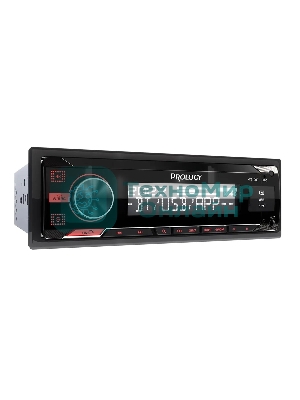 Автомагнитола Prology GT-200, 1 DIN, Bluetooth, USB Type-A, AUX, пульт ДУ