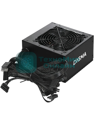 Блок питания Digma DPSU-550W, 550Вт, 120мм, черный