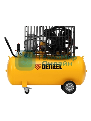 Компрессор воздушный Denzel рем. привод BCV 5500-T/200, 5,5 кВт, 200 литров, 850 л/мин