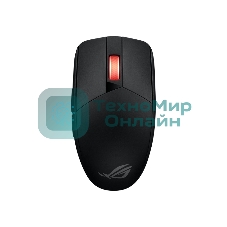 Мышь беспроводная ASUS ROG Strix Impact III Wireless черный, 36000 dpi, радиоканал, Bluetooth, USB, кнопки - 6