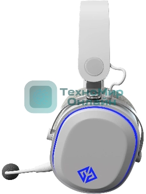 Беспроводные/проводные наушники GMNG GG-HS405W белый, полноразмерные, Bluetooth + радиоканал + проводной, до 15 ч
