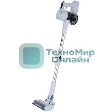 Пылесос вертикальный Polaris PVCS 3060 белый, питание от аккумулятора, 150 Вт, уборка сухая, пылесборник 0.45 л