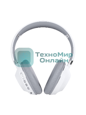 Наушники TWS More Choice HW34S белый/серый, вкладыши, Bluetooth, сенсорное управление, до 4 ч