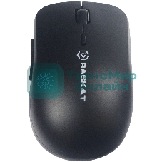 Мышь беспроводная Raskat M006W черный, 1600 dpi, радиоканал, USB, кнопки - 6