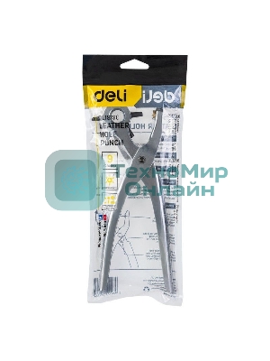Револьверный дырокол для кожи 6-в-1 Deli DL1919С 9