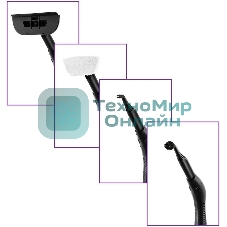 Пароочиститель напольный Kitfort КТ-9103-2 салатовый