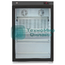 Холодильная витрина Бирюса B-W154DNZ TCZV графит однокамерный 154л