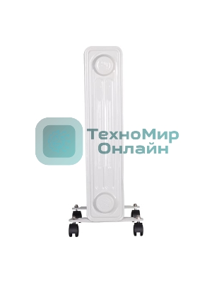 Обогреватель масляный Ресанта ОМ- 7Н (7 секций), белый, 1500 Вт, 15 м2, термостат 67/3/7