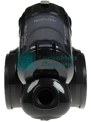 Пылесос Centek CT-2524 черный/серый, 420/2300 Вт, уборка сухая, пылесборник контейнер 2 л