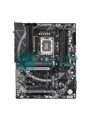 Материнская плата Gigabyte Z790 EAGLE AX, LGA 1700, Intel Z790, 4xDDR5, 4xSATA, 3xM.2, 1xPCIe 3.0 x1, 1xPCIe 4.0 x4, 1xPCIe 5.0 x16, 1xHDMI, 1xDP, 1x 2.5Gb LAN, 2xUSB-A 2.0, 4xUSB-A 3.2 Gen 1, 1xUSB 3.2 Gen 2, 7.1, ATX