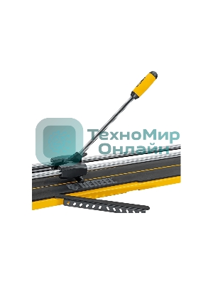 Плиткорез Denzel 800х14мм, цельнометал. напр., каретка на подш., стальная станина, рукоятка-пенал