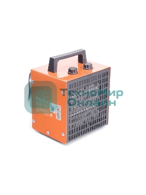 Тепловентилятор электрический Patriot PT Q 3S, оранжевый/черный, 2000 Вт, 25 м2, термостат