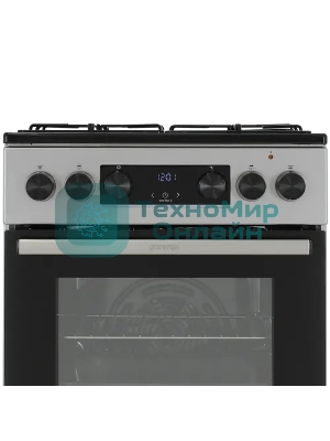 Плита комбинированная Gorenje GK5C60SJ серый, конфорок 4 газовых, духовка 62 л, 50 см x 85 см x 59.4 см