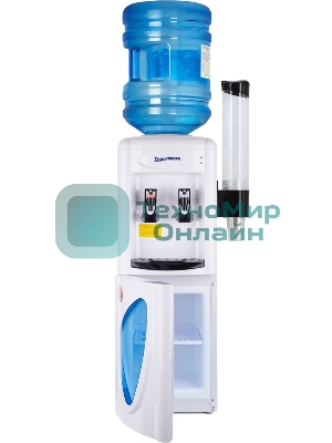 Кулер Aqua Work 0.7LR напольный, компрессорный белый