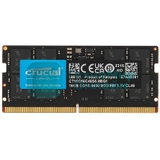 Оперативная память Crucial DDR5, 16GB (1x16 GB), 5600 MHz, CL46, SO-DIMM