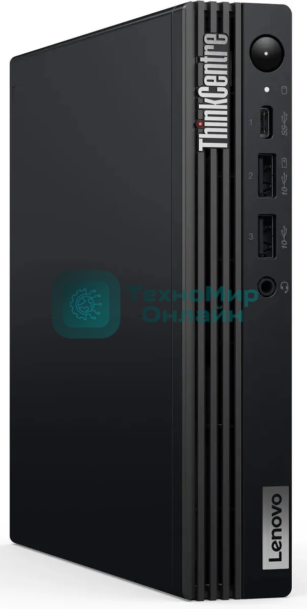 Компьютер Lenovo ThinkCentre M70q G5, Intel Core i3-13100T, 16Gb, 512Gb SSD, WiFi + BT, KB + Mouse, DOS, черный