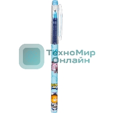 Ручка гелевая Deli Mong Kicks EG31-BL синий, синие чернила, линия 0.5мм