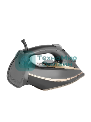 Утюг Centek CT-2346 GOLD черный/золотистый, 3200 Вт, 45 г/мин, 190 г/мин, 400 мл