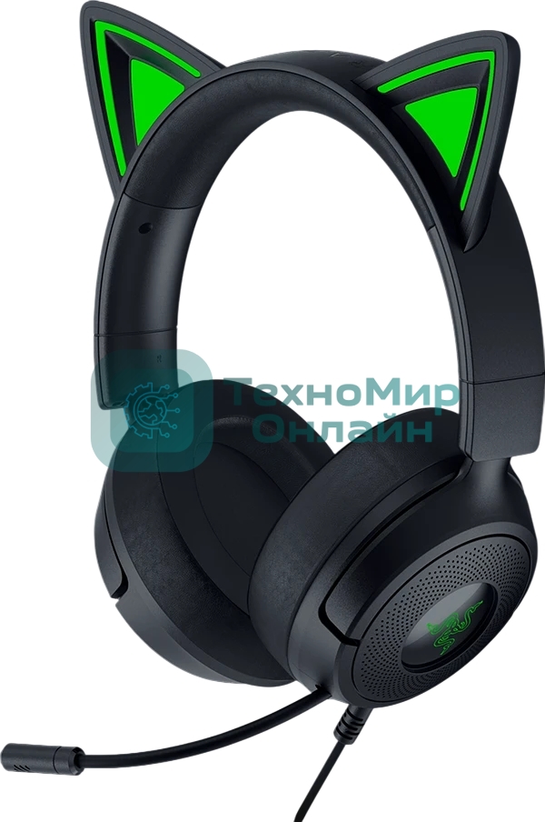 Гарнитура Razer Kraken Kitty V3 X черный, проводная, 3.5 мм