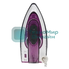 Утюг дорожный Vitek VT-8305 1000 Вт белый/фиолетовый