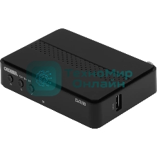 Приставка для цифрового ТВ Cadena CDT-2291SB черный, DVB-T2, DVB-T, HDMI, USB 2.0