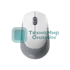 Мышь беспроводная Genius NX-8000S BT белый, 1200 dpi, радиоканал, Bluetooth, USB, кнопки - 3
