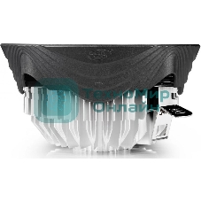 Кулер для процессора DEEPCOOL GAMMA HUNTER V2 черный/серебристый, 120 мм, алюминий, 1600 об/мин, 21 дБ, 3 pin, 95 Вт, 63.5 мм GAMMAHUNTER