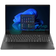 Ноутбук Lenovo V15 G4 AMN/15.6 FHD TN/Ryzen 5 7520U/8Gb/256Gb/No OS/черный