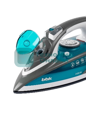 Утюг BBK ISE-2402 синий, 2400 Вт, 40 г/мин, 140 г/мин, 450 мл