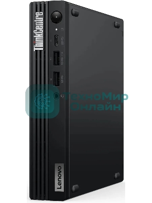 Компьютер Lenovo ThinkCentre M70q G5, Intel Core i3-13100T, 16Gb, 512Gb SSD, WiFi + BT, KB + Mouse, DOS, черный