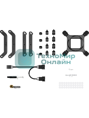 Кулер для процессора Ocypus Iota A40 BK Dual Fan Black (Iota-A40-BK2NNWD00X-GL)