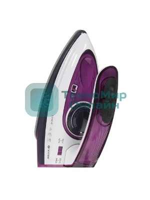 Утюг дорожный Vitek VT-8305 1000 Вт белый/фиолетовый