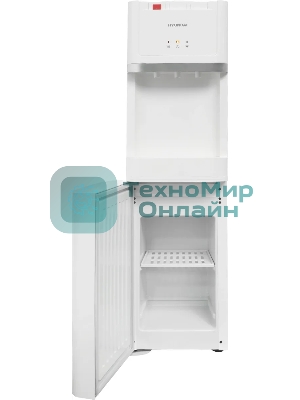 Кулер Hyundai H-WD3406E напольный, электронный, белый