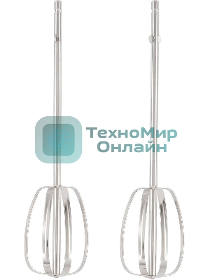 Миксер ручной Rondell RDE-1354 800 Вт, черный/серебристый