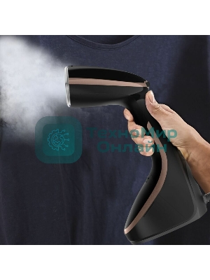 Отпариватель Tefal DT9100E0 черный/медный, 1600 Вт, 30 г/мин, 200 мл