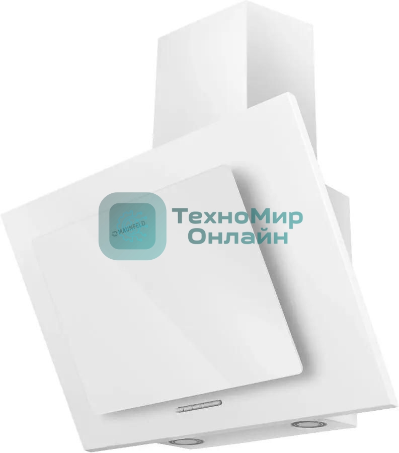 Вытяжка наклонная Maunfeld Tower A 60 белый, 60 см, 650 куб. м/ч, 66 дБ