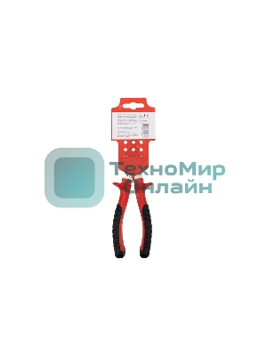 Плоскогубцы комбинированные Rexant 180 мм никелированные, двухкомпонентные рукоятки