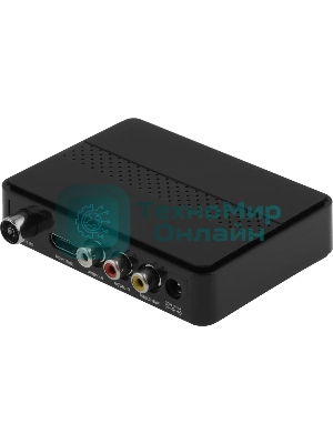 Приставка для цифрового ТВ Cadena CDT-2291SB черный, DVB-T2, DVB-T, HDMI, USB 2.0