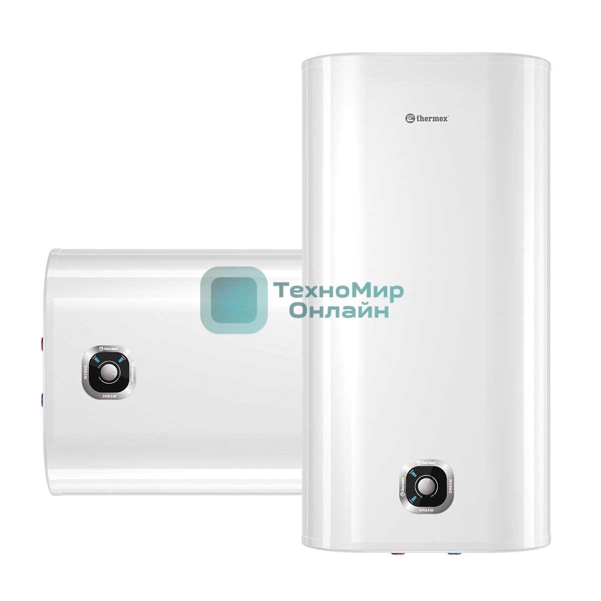 Водонагреватель Thermex Dream 80 2кВт 80л электрический настенный, белый