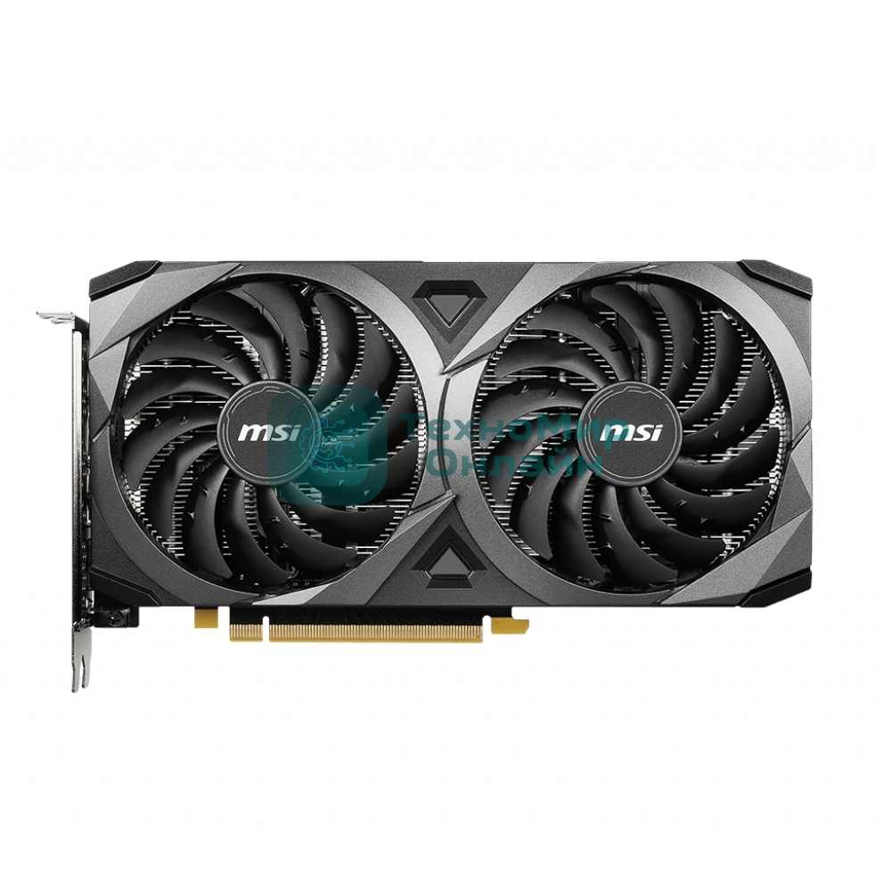 Видеокарта MSI RTX 3060 VENTUS 2X 12G OC GDDR6 1680/15000 HDMIx1 DPx3 HDCP
